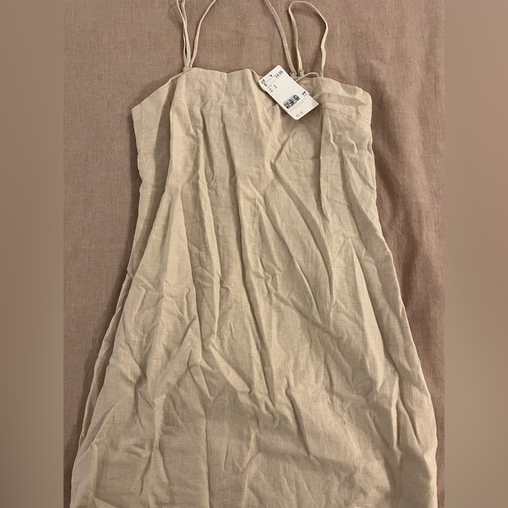 New! Linen Dress